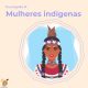 Ilustração de uma mulher indígena